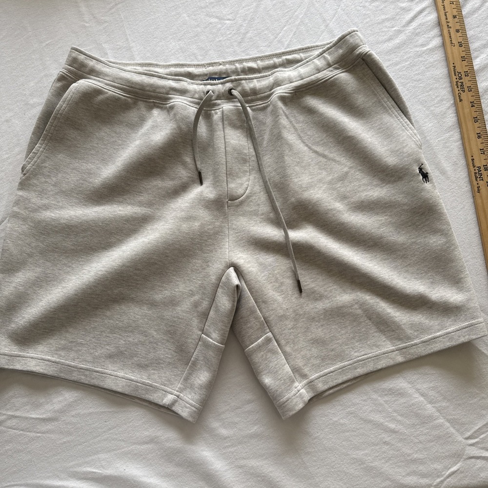 Polo Ralph Lauren Men's Sweat Shorts Gray, Drawstring, XXL
